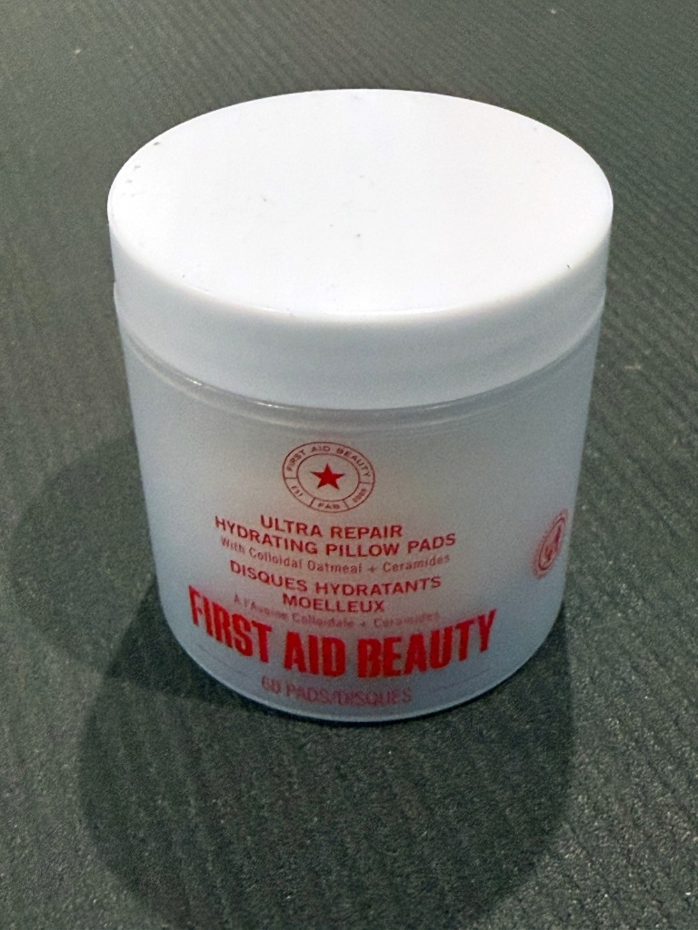 New! First Aid Beauty Hydrating Pillow Pads 60 Count
